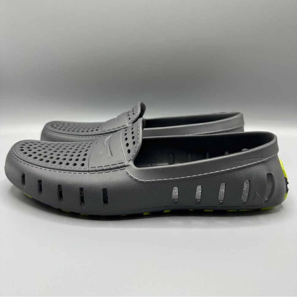 Floafers Country Club Driver Beach Boat Slip On Shoes Men’s Size 10 Gray